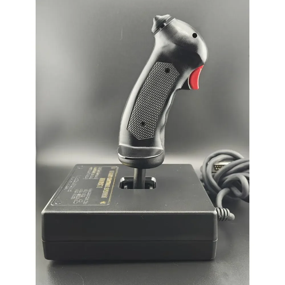 Vintage Thrustmaster Flight Control System Mark I FCS Joystick 15-Pin Gameport